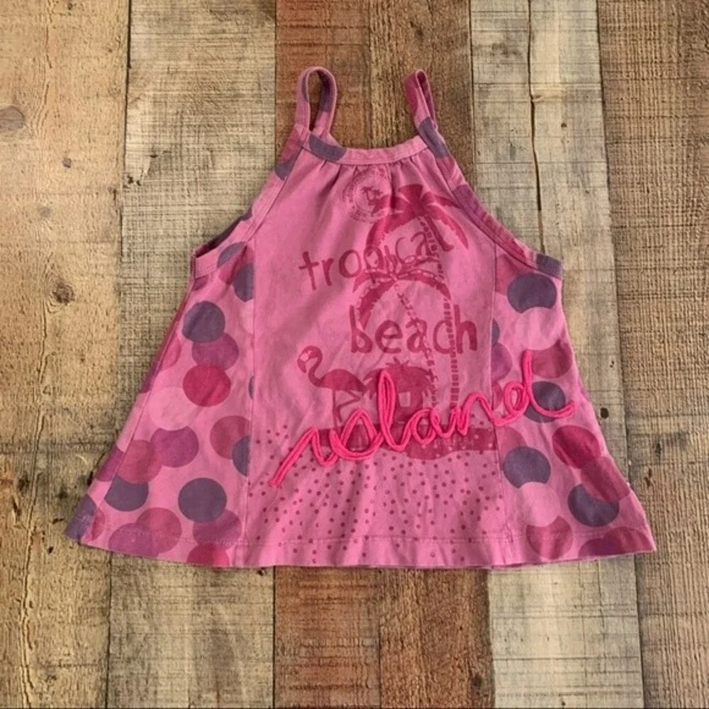 Naartjie girls beach sleeveless top and ruffle leggings - 4